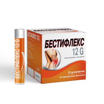 NaturProdukt Бестифлекс 12G Течен колаген за здравето на ставите х30 еднодозови флакона