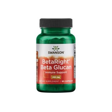  Swanson BetaRight Beta Glucans Бета Глюкани х60 капсули