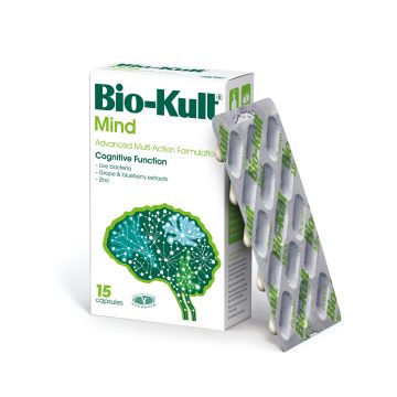 Bio-Kult Mind Широко-спектърна формула в помощ на храносмилателната система и когнитивните функции х 15 капсули