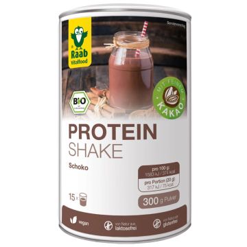 Био Протеинов шейк на прах с аромат на какао 300 гр Raab Vitalfood