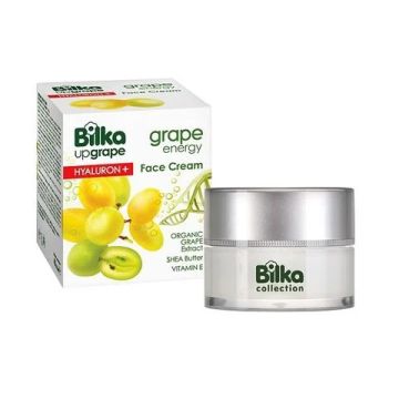Bilka Grape Energy Hyaluron+ Хидратиращ крем за лице с екстракт от бяло грозде 40 мл