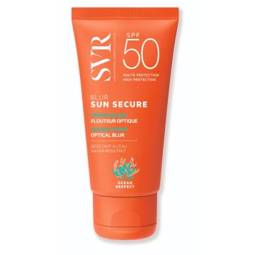 SVR Sun Secure Blur Слънцезащитен крем с фотоотразяващи пигменти SPF50+ 50 мл