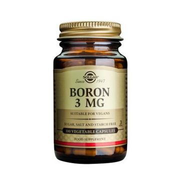 Solgar Boron Бор при менопауза x100 капсули