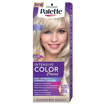 Palette Intensive Color Creme Tрайна крем-боя за коса C9 Silver Blond / Сребърно рус