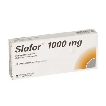 Сиофор 1000 мг х 30 таблетки Berlin-Chemie