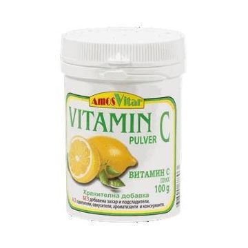 Amos Vital Витамин С на прах за висок имунитет х100 гр