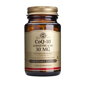 Solgar Coenzyme Q10 Коензим Q10 за здраво сърце 30 мг х30 капсули