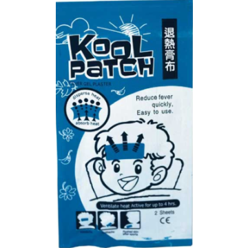 Kool Patch Лепенка с гел срещу висока температура 5см/11см х 2 броя