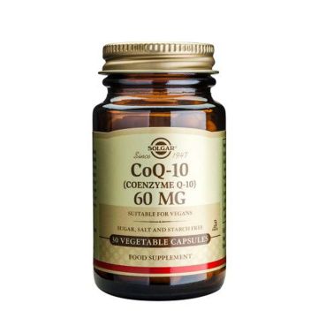 Solgar Coenzyme Q10 Коензим Q10 за здраво сърце 60 мг х30 капсули