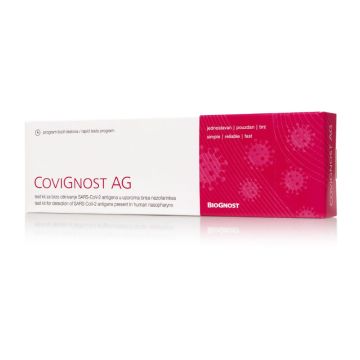 CoviGnost AG Бърз антигенен тест Коронавирус с назофарингеален тампон