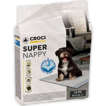Croci Super Nappy Памперс чаршафи за кучета 60/40 x10 бр