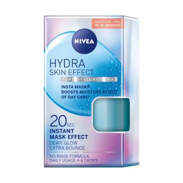 Nivea Hydra Skin Effect Хидратиращ серум за лице с хиалуронова киселина 100 мл