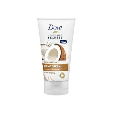 Dove Nourishing Secrets Подхранващ крем за ръце с масло от кокос 75 мл