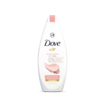 Dove Renewing Glow Подхранващ душ-гел за тяло с розова глина 250 мл
