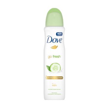 Dove Go Fresh Дезодорант против изпотяване за жени с аромат на краставица и зелен чай 150 мл