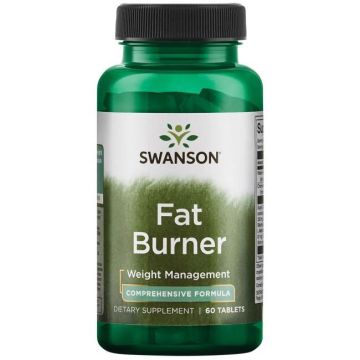 Swanson Fat Burner Добавка за изгаряне на мазнини х60 таблетки 