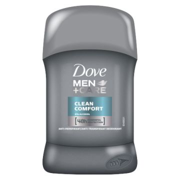 Dove Men+ Care Clean Comfort Стик против изпотяване за мъже 50 мл