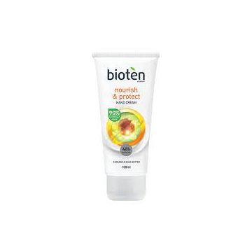 Bioten Nourish & Protect Подхранващ крем за ръце за суха и чувствителна кожа 100 мл
