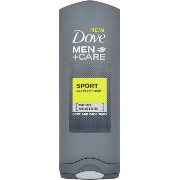 Dove Men+ Care Sport Active+ Fresh Хидратиращ душ-гел за лице и тяло за мъже 250 мл