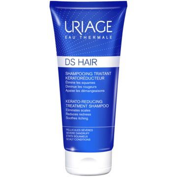 Uriage DS Hair Kerato-Reducing Регулиращ успокояващ шампоан за коса 150 мл