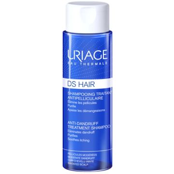Uriage DS Hair Anti-Dandruff Почистващ и успокояващ шампоан против пърхот 200 мл