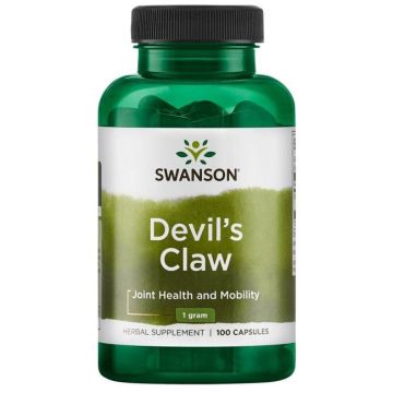 Swanson Devil's Claw Дяволски нокът за здрави стави 500 мг 100 капсули