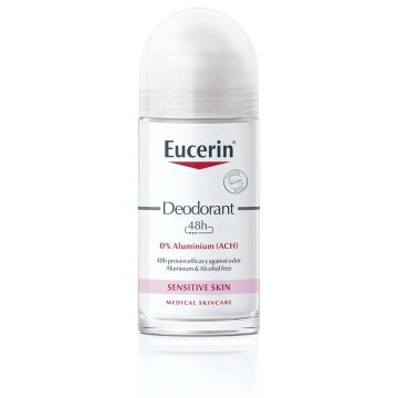 Eucerin Дезодорант рол-он за чувствителна кожа без алуминий и алкохол 50 мл