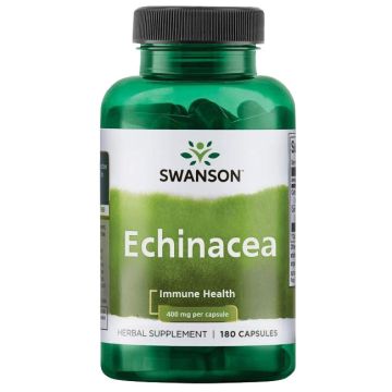 Swanson Echinacea Ехинацея 400 мг 180 капсули