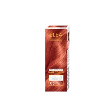Elea Елеа тонер гланц за коса 0.05 медно червен 100 мл 