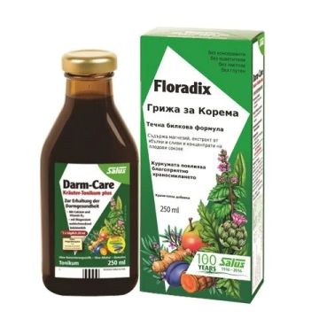 Floradix Грижа за корема Билков еликсир 250 мл