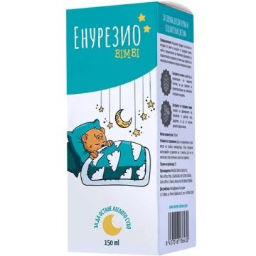 Енурезио Бимби детски сироп при нощно напикаване 150 мл Naturpharma