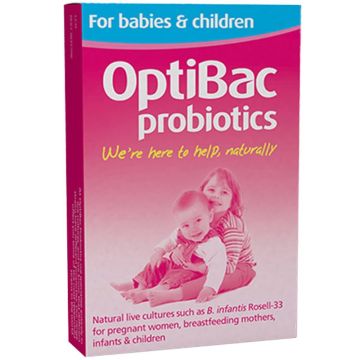 OptiBac Probiotics Babies & Children Пробиотик за бебета и деца 10 сашета