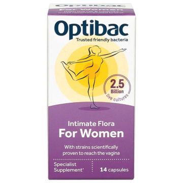 OptiBac Probiotics For Women Пробиотик за жени 14 капсули