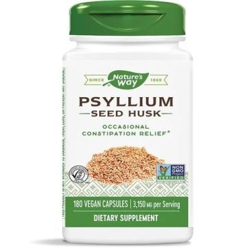 Nature’s Way Psyllium Seed Husks Хуск за пречистване на храносмилателната система 525 мг х180 V капсули