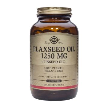 Solgar Flaxseed Oil Масло от Ленено семе 1250 мг х100 капсули