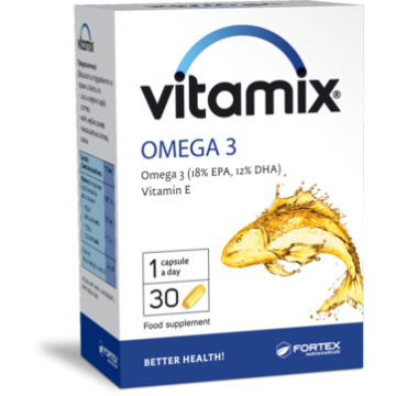 Fortex Vitamix Омега-3, витамин Е х30 капсули
