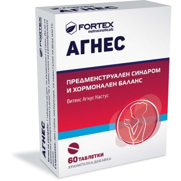 Fortex Агнес при предменструален синдром и хормонален баланс 132 мг x60 таблетки