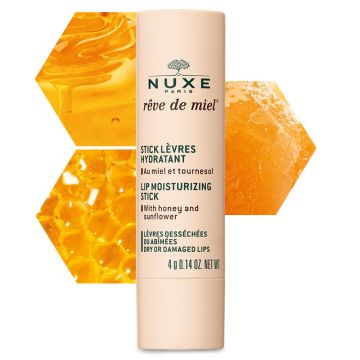 Nuxe Reve de Miel Подхранващ стик за устни 4 г