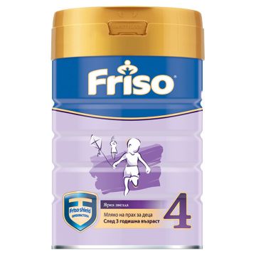 Frisolac 4 адаптирано мляко от 3 до 5 години 400 гр