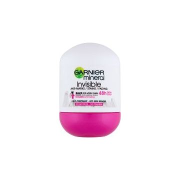 Garnier Mineral Invisible 48h Black and White Colors Рол-он против изпотяване за жени 50 мл