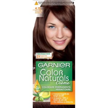 Garnier Color Naturals Трайна боя за коса, 4.15 Iced Moka