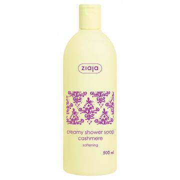 Ziaja Cashmire Proteins Creamy shower soap Жая крем душ за тяло с протеини от кашмир 500 мл