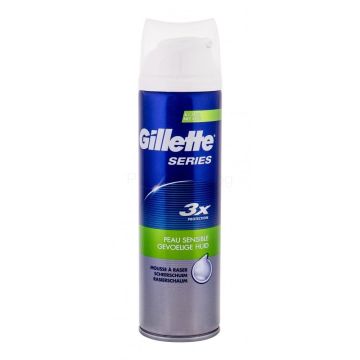 Gillette Series Sensitive Пяна за бръснене 250 мл