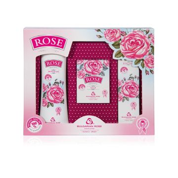 Rose Original Комплект Душ гел + Сапун + Крем за ръце Българска роза
