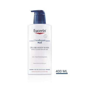Eucerin Urea Repair Original Измиващ флуид за тяло за суха кожа 5% урея 400 мл