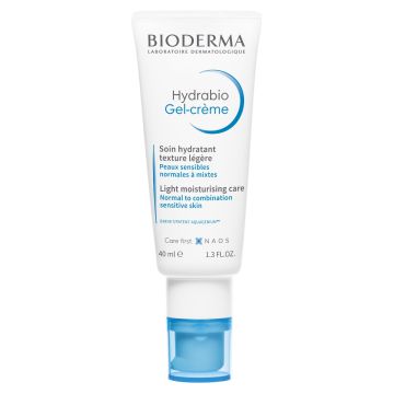 Bioderma Hydrabio Гел-крем за нормална до смесена чувствителна кожа 40 мл