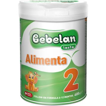 Bebelan Lacta Alimenta 2 Преходно мляко за бебета от 6-12М 400 гр 