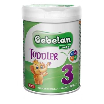  Bebelan Lacta Toddler 3 Адаптирано мляко за деца от 1-3 год 400 гр