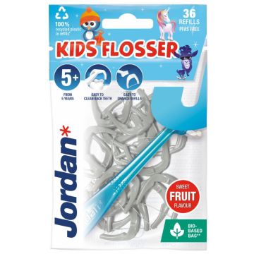 Jordan Kids Flosser Детски конец за зъби х 36 бр