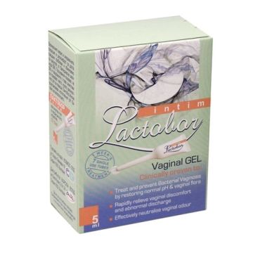 Borola Lactobor Intim Vaginal Gel Лактобор Интим Вагинален Гел 5 мл х7 бр